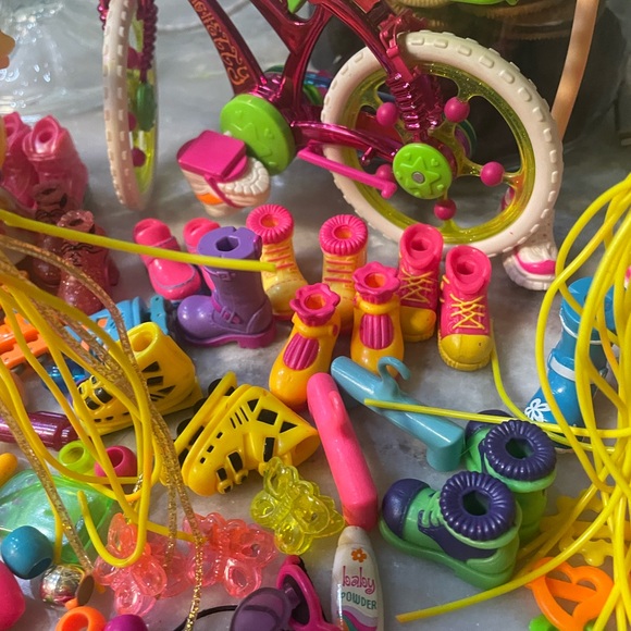 Colorful Vintage Doll Set with Accessories - Picture 13 of 16